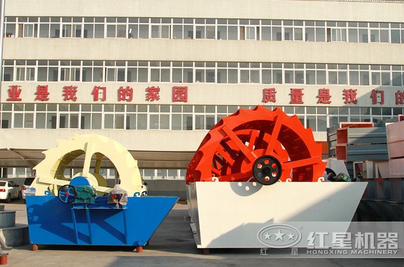 葉輪洗砂機(jī)，三輪斗，高產(chǎn)效能高，時產(chǎn)可達(dá)200噸