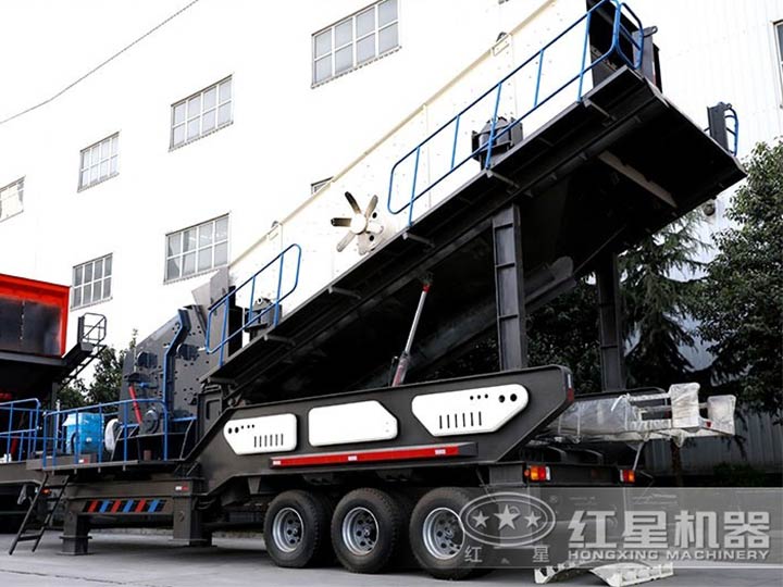 車載廢舊混凝于處理機(jī)--車載移動(dòng)反擊破，二段破碎環(huán)保