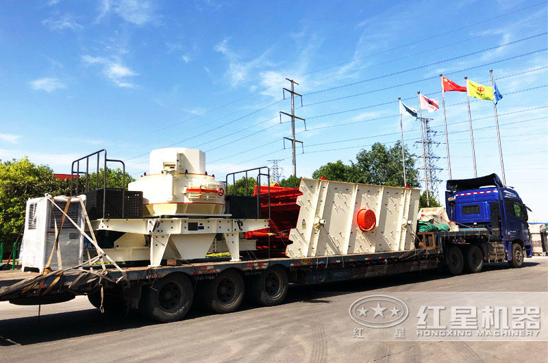 專車(chē)運(yùn)輸，提供全套大理石廢料制砂機(jī)設(shè)備